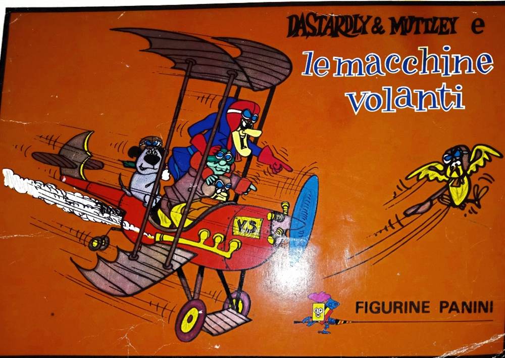 Dastardly & Muttley e le macchine volanti, figurine Panini