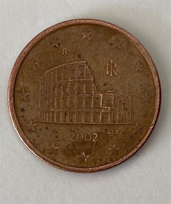 Monete rare da collezione 5 centesimi 2002, Colosseo