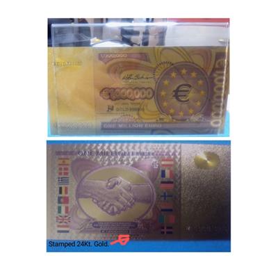 Banconota One Million Euro.