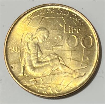 200 lire 1980