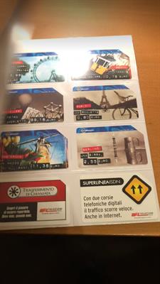Collezione Bolaffi schede telefoniche