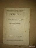 Sommario di Procedura Civile 1885