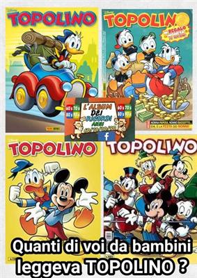 Cerco gratis album dei calciatori topolino ecc
