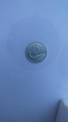 Moneta lire 5 del 1954 - Anteprima 2