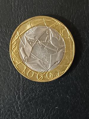 Moneta 1000 Lire Turrita