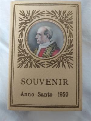Francobolli e monete Vaticano Souvenir anno santo 1950