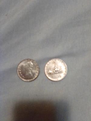 Monete argentate 500 lire.