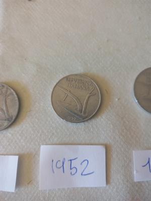 N. 6 monete da 10 lire anni: 1951 - Foto 3