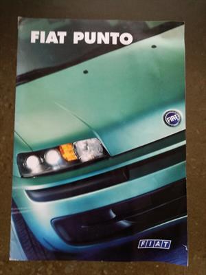 DEPLIANT FIAT PUNTO II