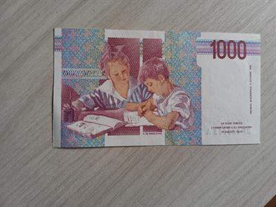 Banconota da 1000 lire, ottimo stato, mai usata - Foto 2