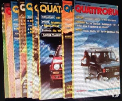 QUATTRORUOTE 11 NUMERI ANNO 1989.