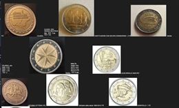 Foto 4 Monete 2 Euro rare e non