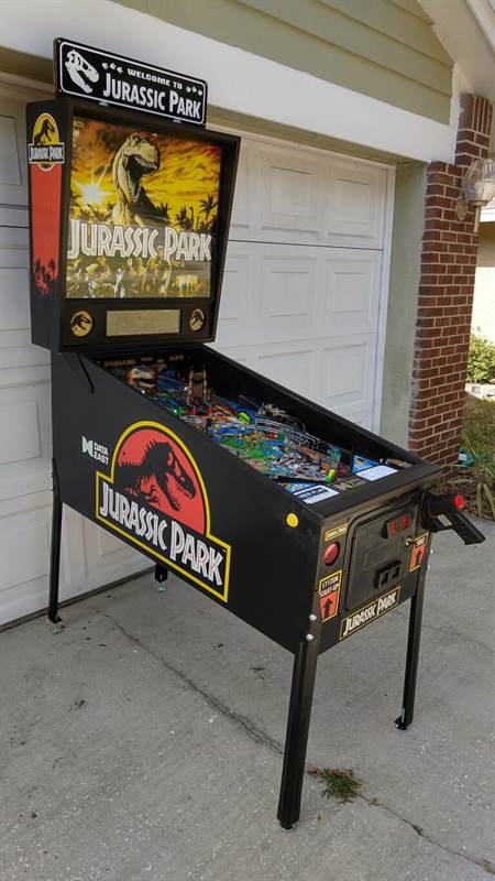 Jurassic Park Pinball 1993, in ottime condizioni