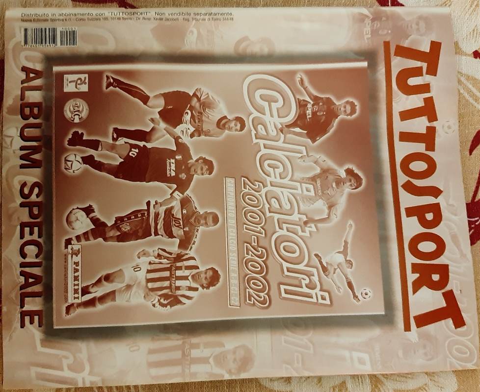 Album Calciatori Panini 2001-02, ottime condizioni