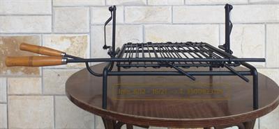 Barbecue Griglia Bistecchiera, in legno - Anteprima 5