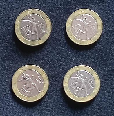 Franchi francesi fra 1974 e 1998, in buone condizioni - Foto 5