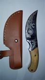 Coltello lama fissa (tipo arburesa), in legno - Anteprima 1