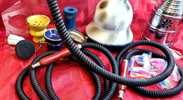 Nargile shisha hookah d'acqua da 70 cm lunghezza